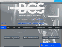 Tablet Screenshot of bcstactical.com